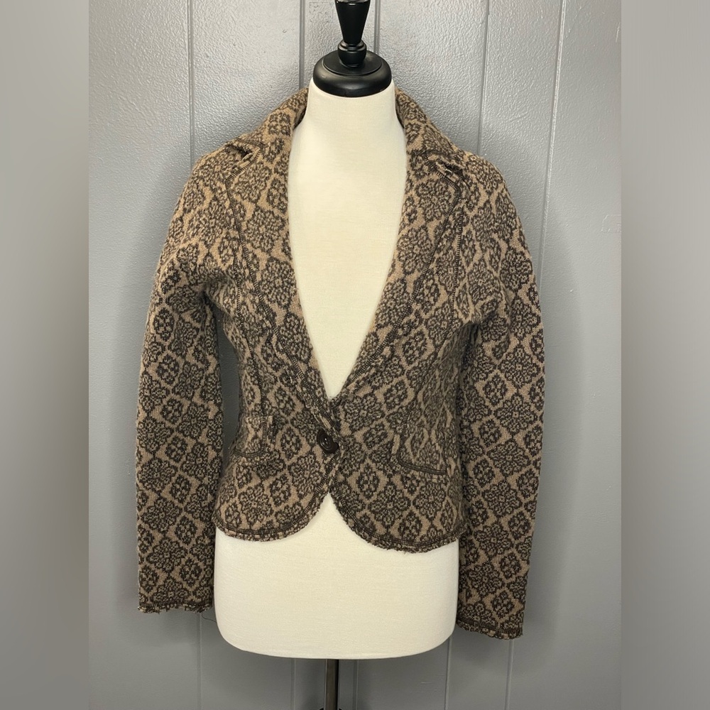 Nine West sweater blazer size small